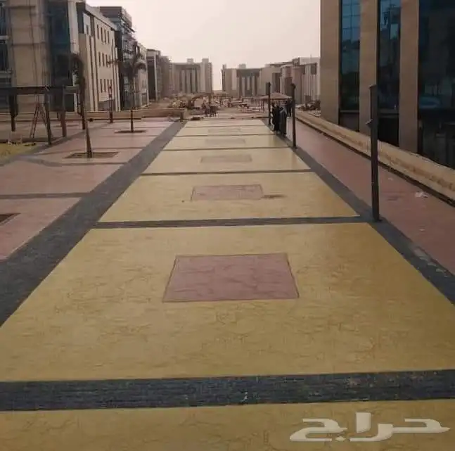 أرضيات الخرسانة صبة نظافة مروحة تنعيم   ملعب   سبورت بوكس 6