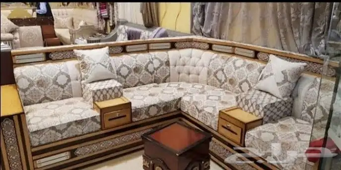 مفروشات الرياض  تفصيل جميع انواع الكنب والجلسات الارضي والست 2