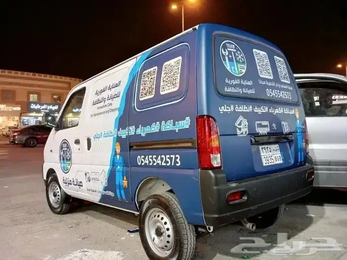 استيكر سيارات باصات دينات تركيب استيكر سياره 4