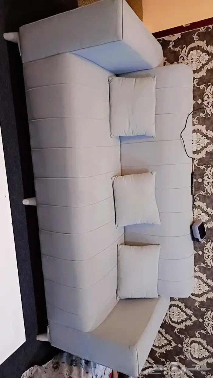 جلسه العربية 700ريال كنب رمادي خمسه قطع 300ريال 3
