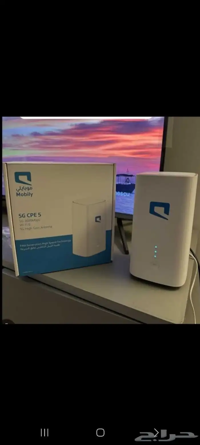 راوتر موبايلي 5G انترنت مفتوح لا محدود 3