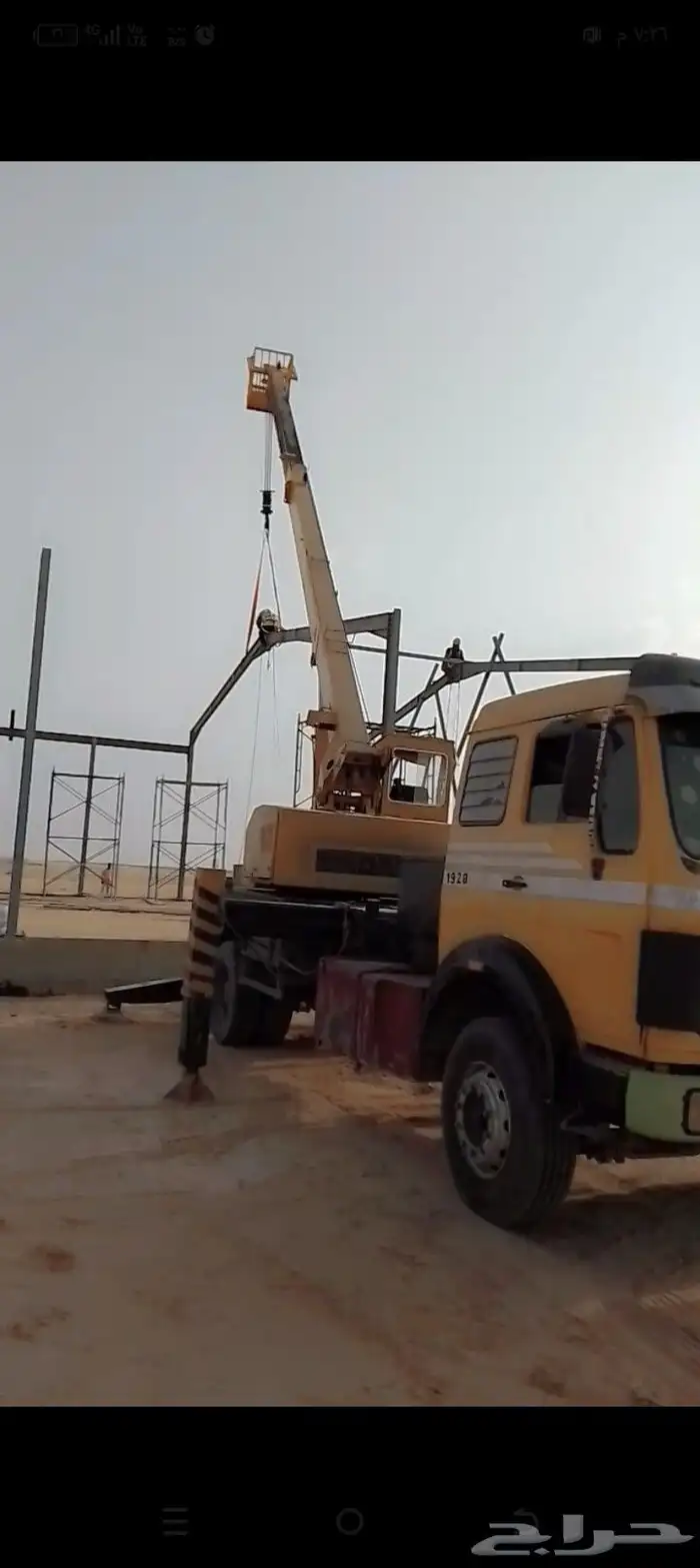 رافعات للايجار تطليع غطاسات وتحميل كرفانات وغيرها 2
