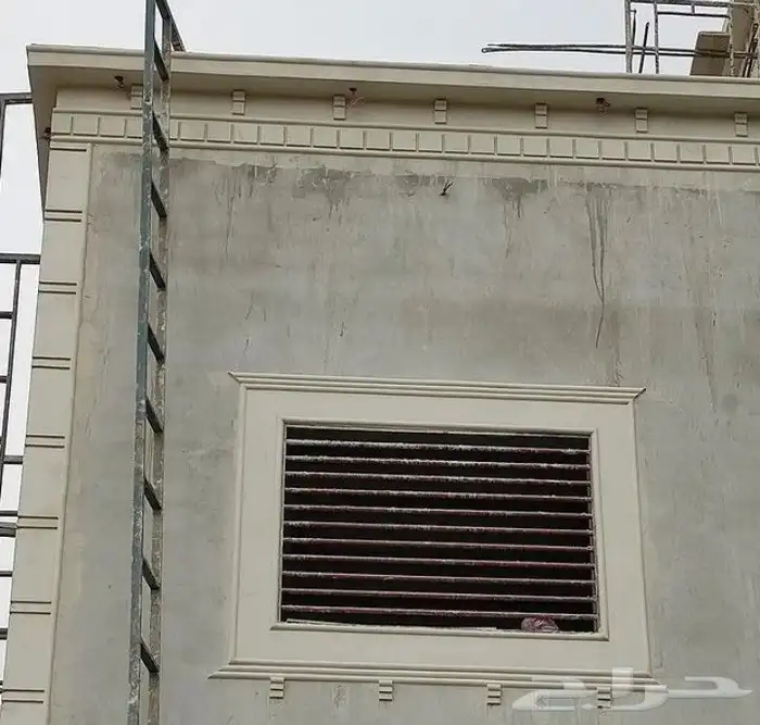 ديكورات خارجيه اسمنتيه بديل الحجر 6