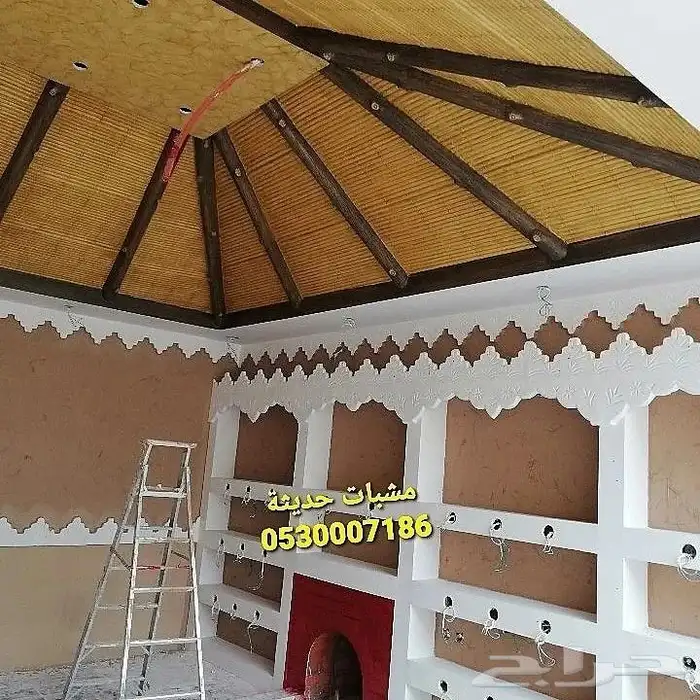 بناءملاحق مشبات مشب 6