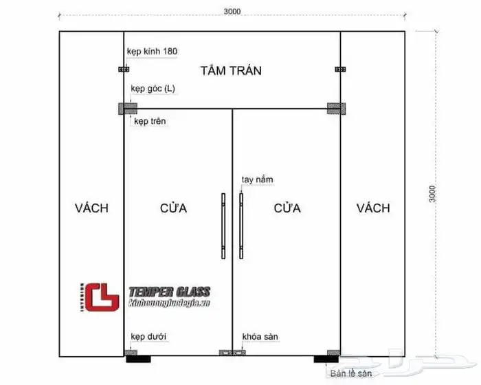 تركيب وصيانة ابواب زجاج كهربائية 0