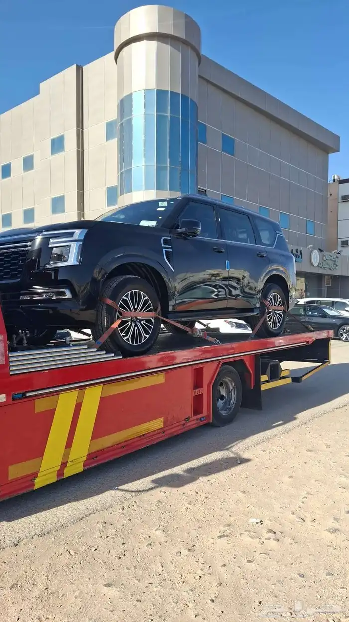 سطحه المجمعه هيدروليك نقل السيارات بين المدن 4