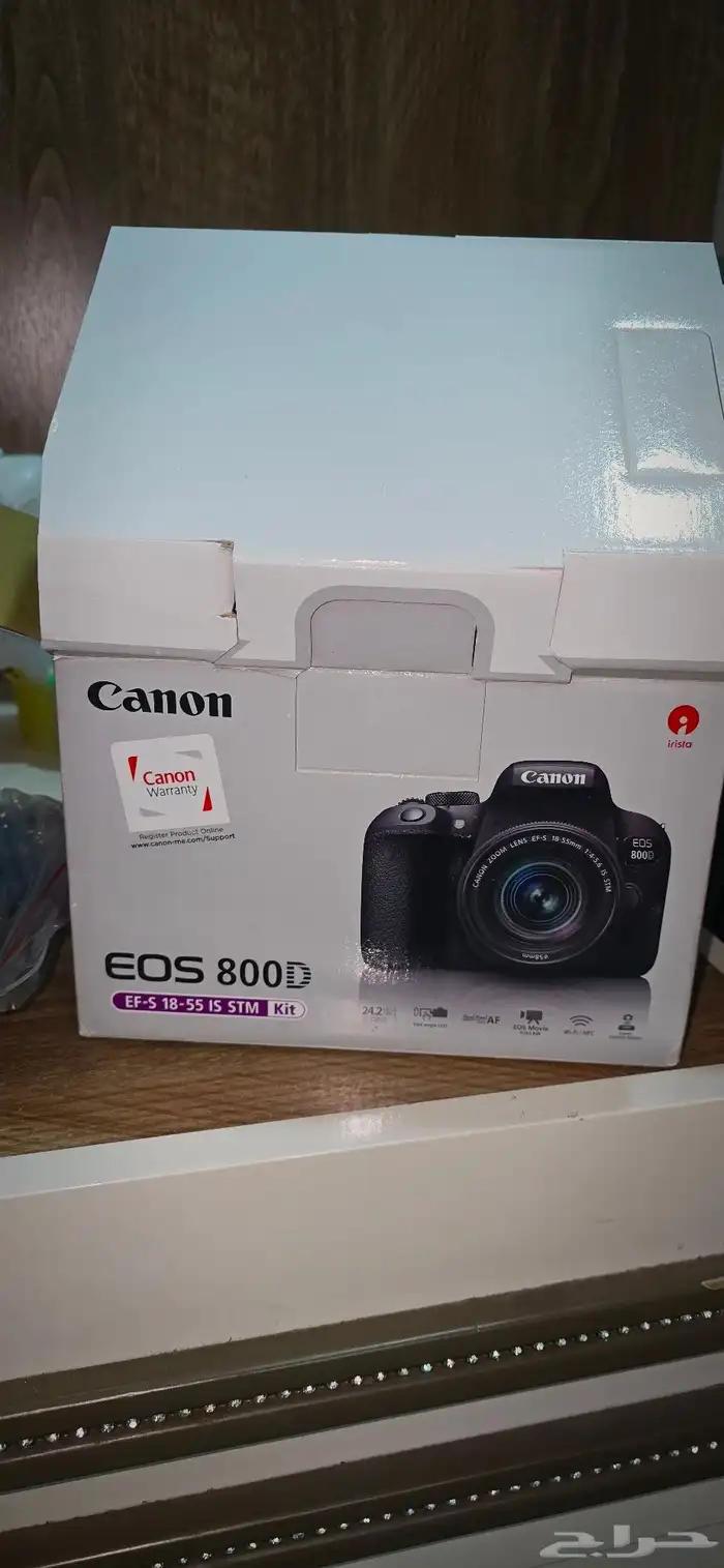 كاميرا كانون d800 شبه جديدة نضيفة جدا مع جميع الملحقات 18
