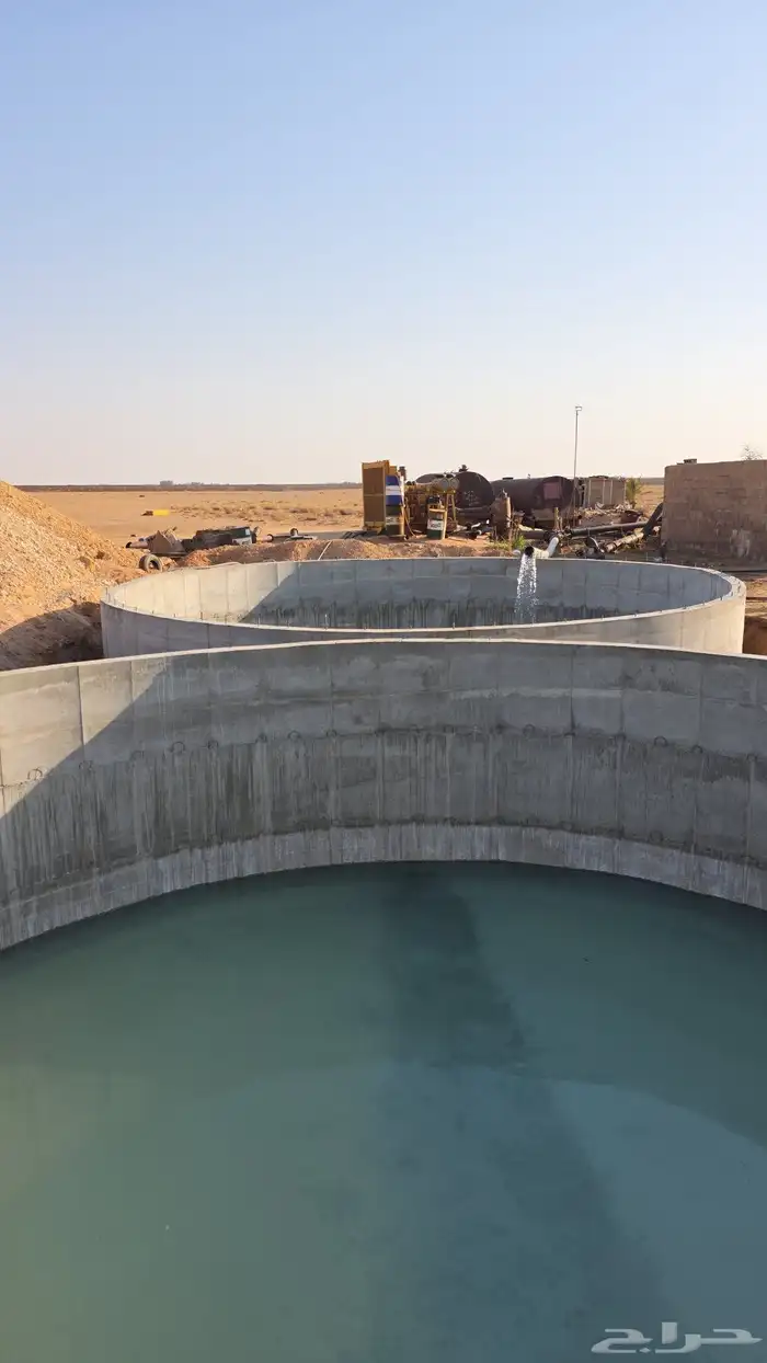 خزان ماء دايري مزرعه 9