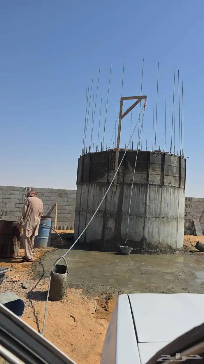 خزان ماء دايري مزرعه 6