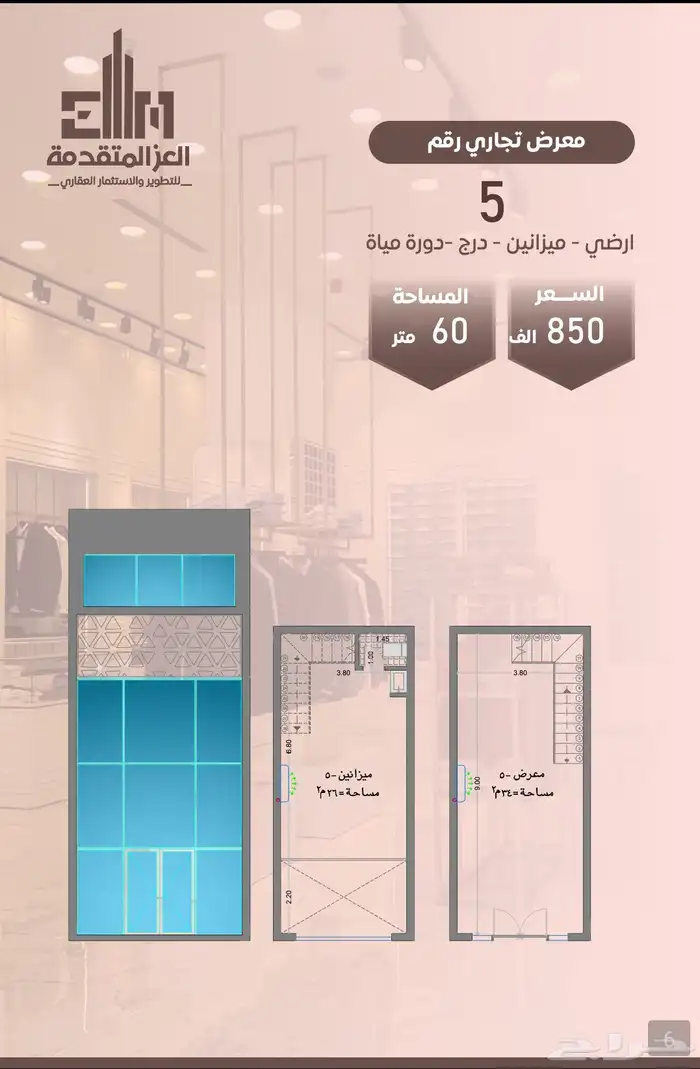 محلات تجارية للتمليك والإستثمار سنة تكون جاهزه 4