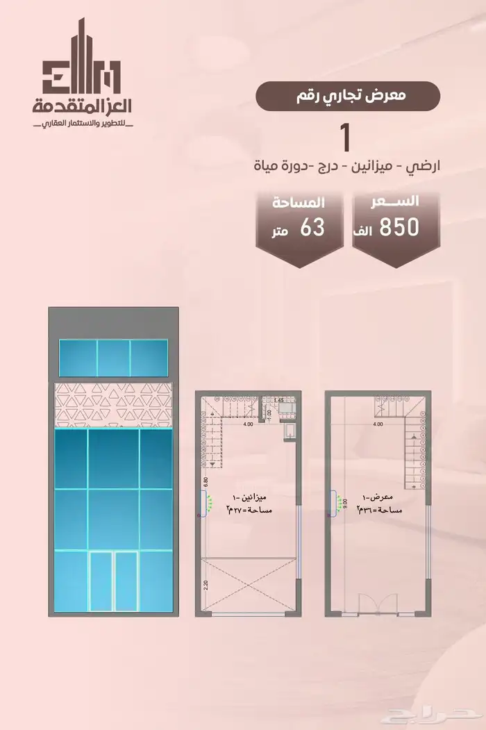 محلات تجارية للتمليك والإستثمار سنة تكون جاهزه 0