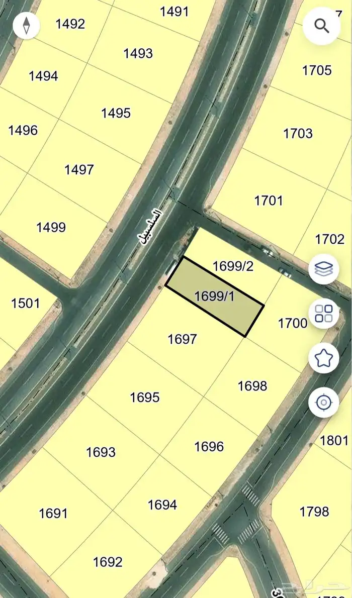 للبيع نص ارض سكنية في حي السيف مخطط ثروة 0