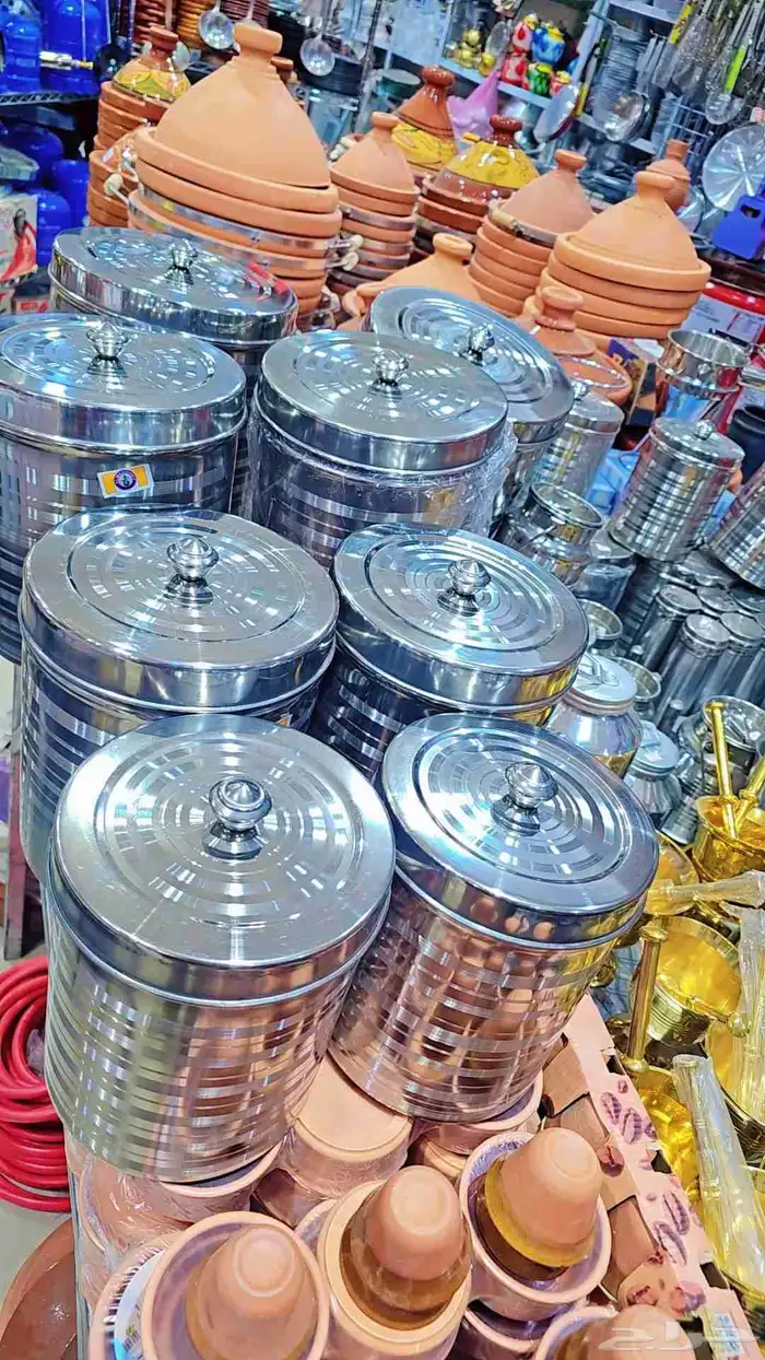 يوجد لدينا جميع انواع الفخاريات وبراميل المندي 5