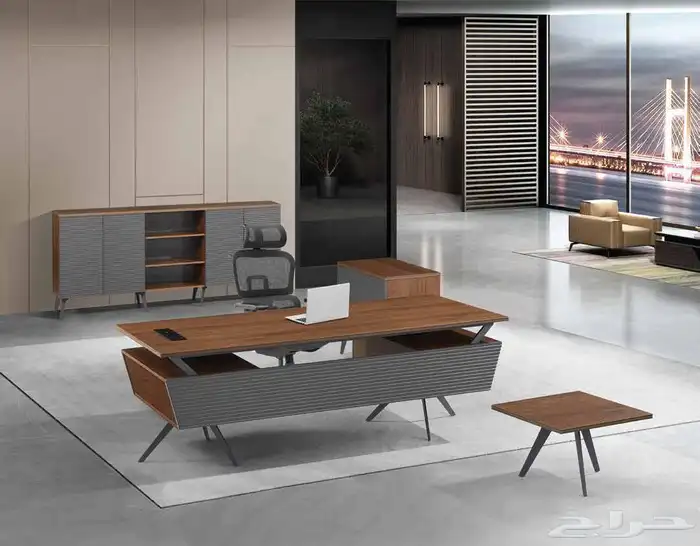 modern manager desk set and staff desks 16