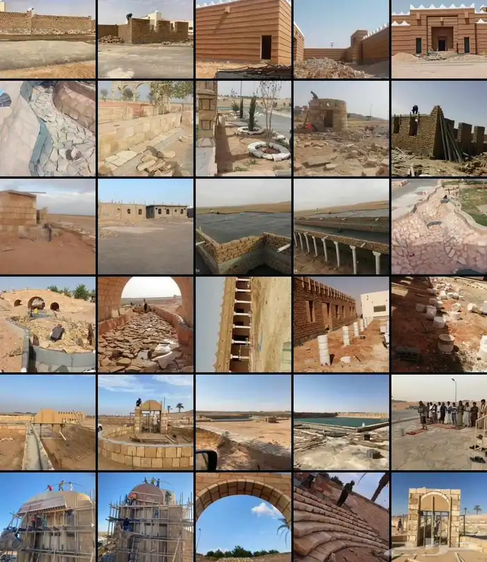 مقاول مباني تراثيه حجر وطين وأسقف من خشب الاثل وتليوست وترمي 7