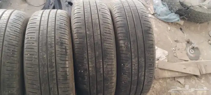 كفرات دنلوب 195 65 15 تاريخ 24 كامري كورلا اكسنت الانترا 6