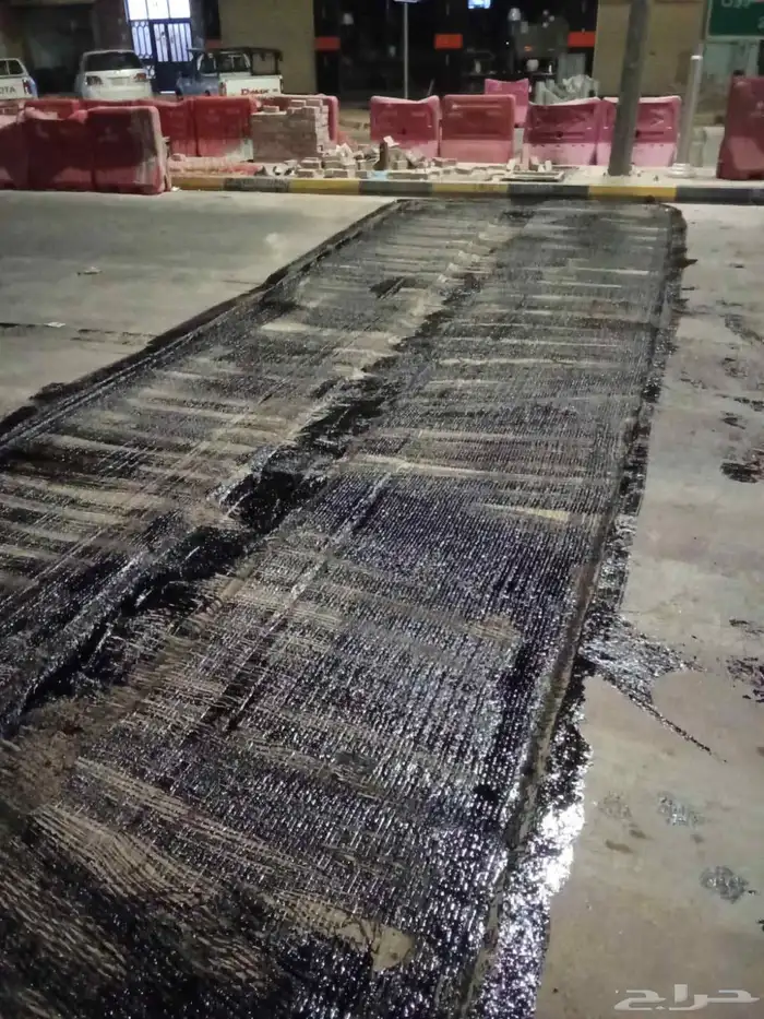 اسفلت حفريات قص طرنشات قشط اسفلت 7