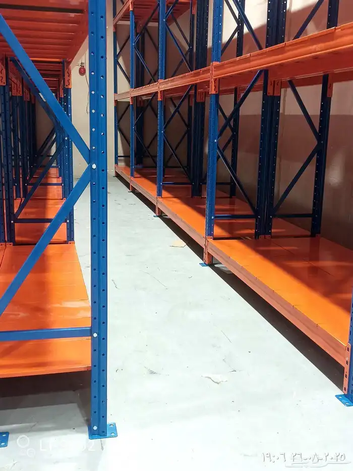 رفوف مستودعات حمولة 2طن لرف الواحد واسعار جمله 3