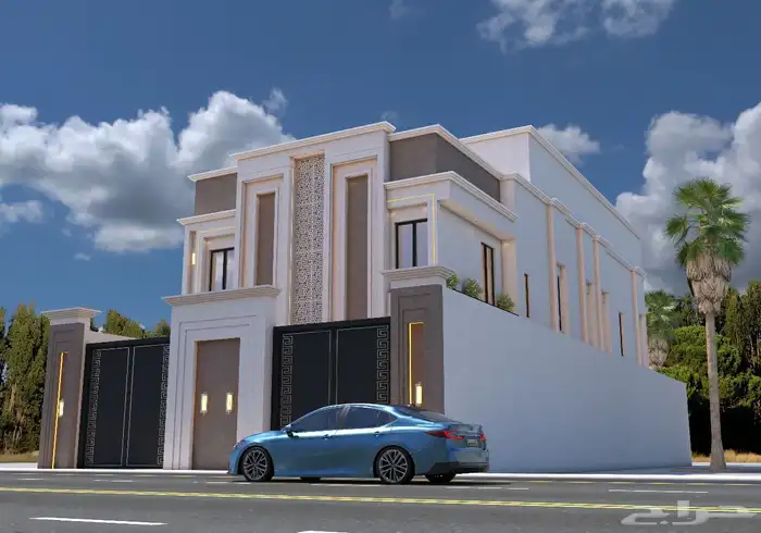 تصميم واجهات ورخص بناء وديكور خارجي وداخلي 2