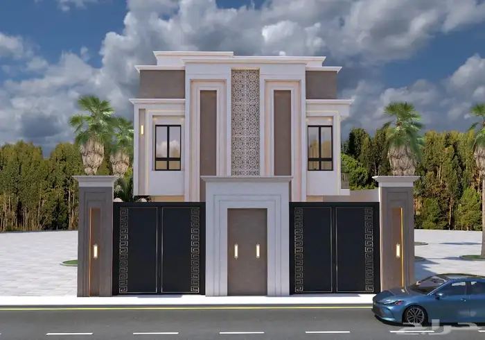 تصميم واجهات ورخص بناء وديكور خارجي وداخلي 1