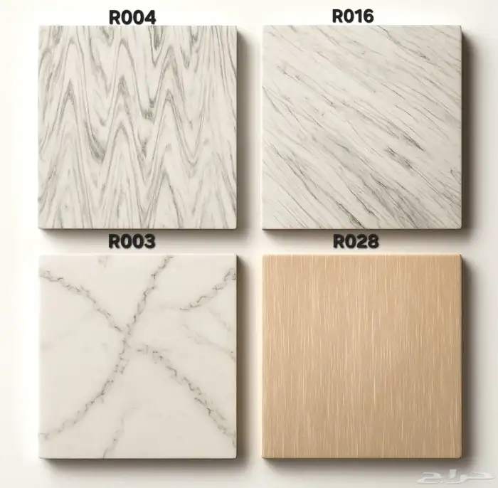 عينات رخام صناعي الاصلي فئة اوالئ جودة عالية 7