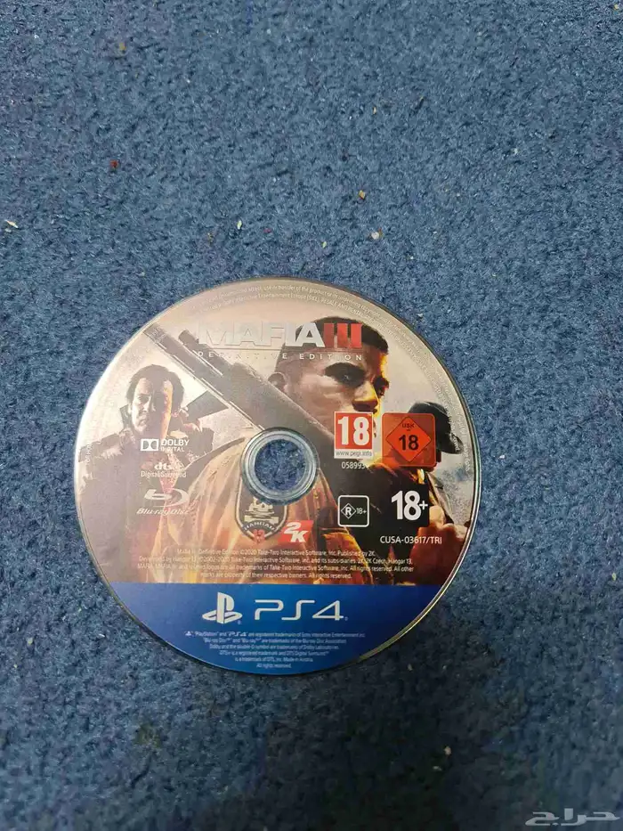 شريط مافيا 2 سوني فور جديد . 1