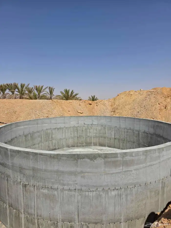 خزان ماء دايري مزرعه 1