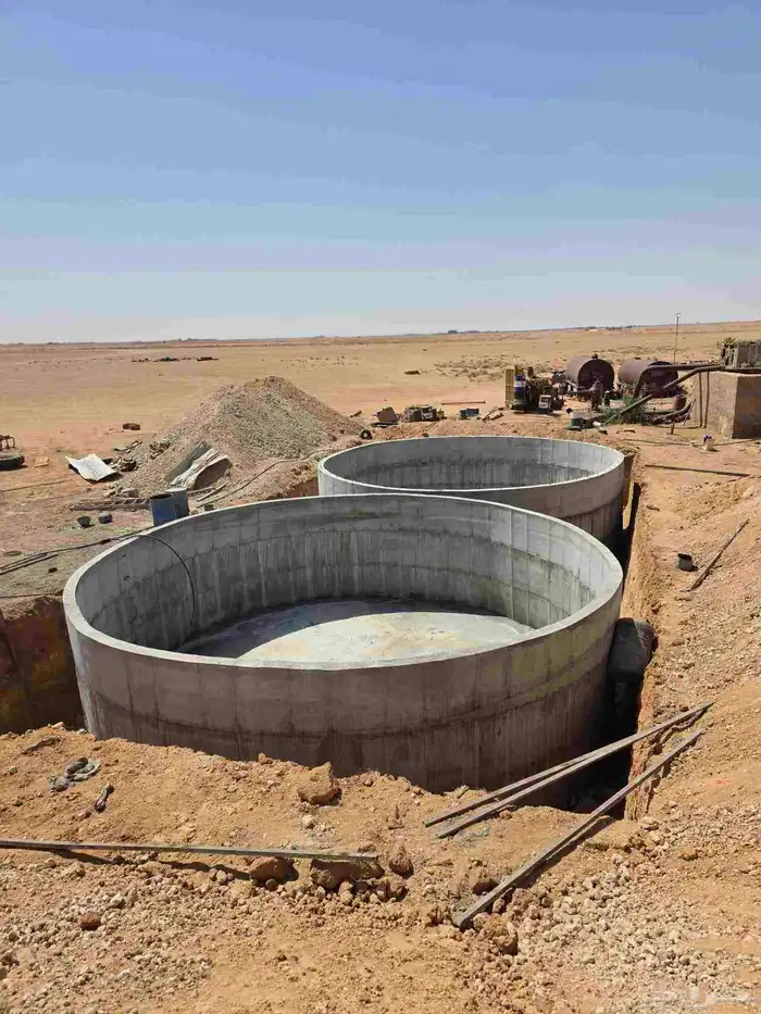 خزان ماء دايري مزرعه 3