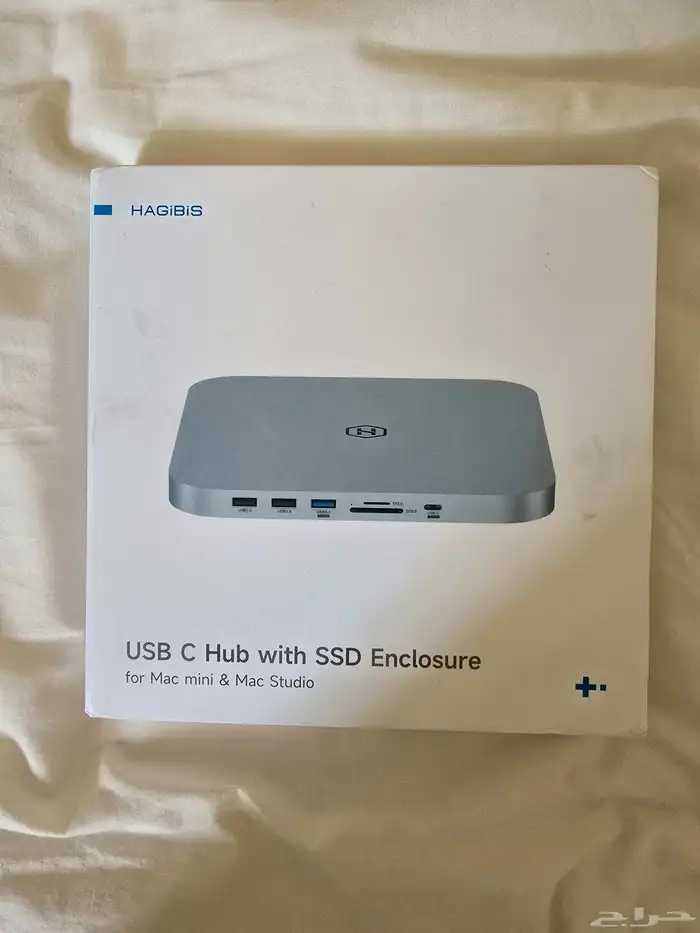 جهاز يحتوي على موزع USB مع تريب قرص 5