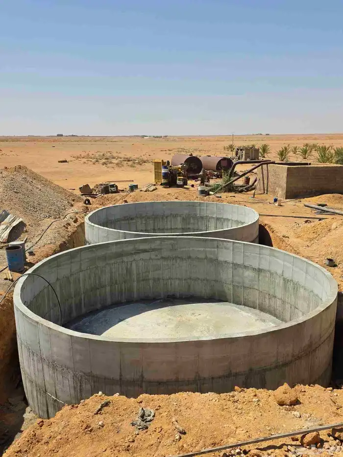 خزان ماء دايري مزرعه 4