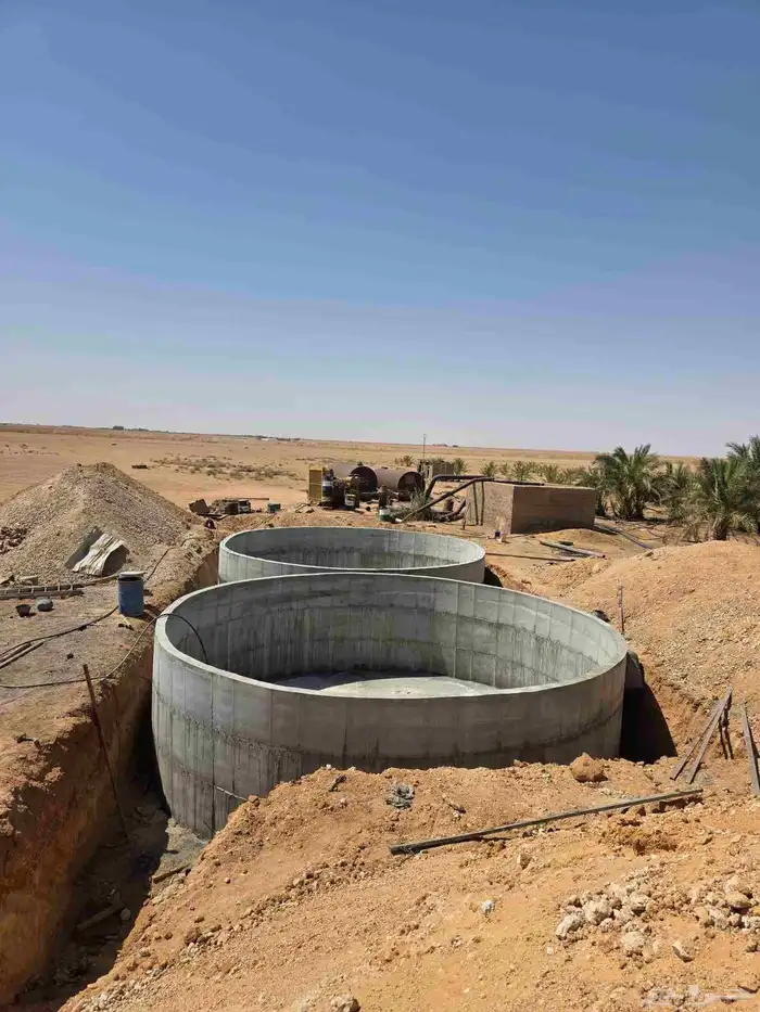 خزان ماء دايري مزرعه 5
