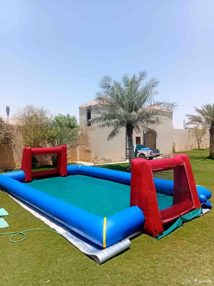 لتأجير نطيطات زحاليق مائيه ملعب صابوني 8