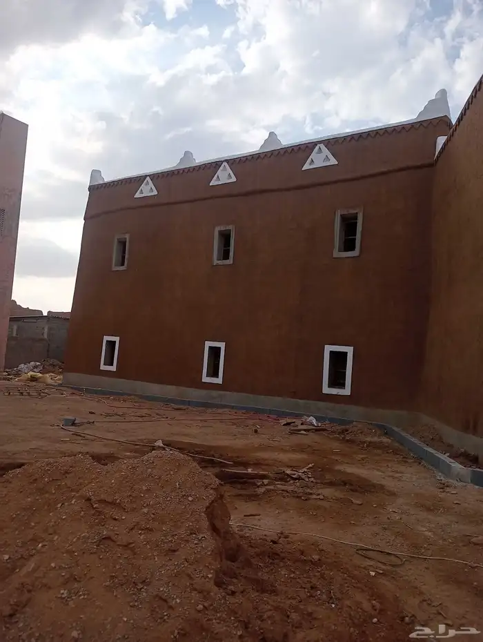 بناء بيوت طين 5
