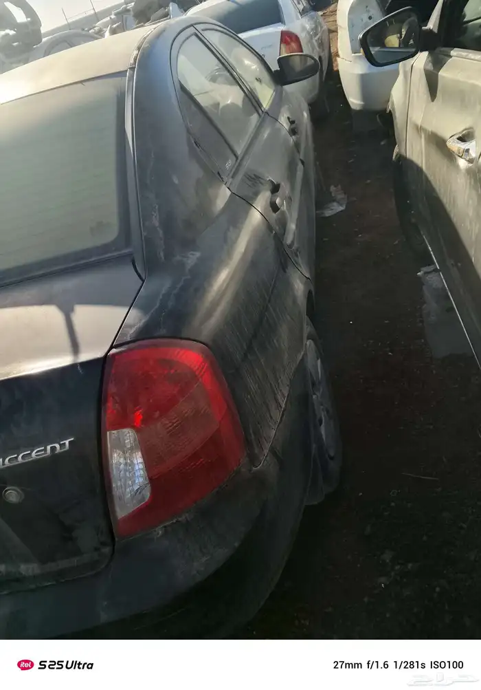 اكسنت دبدوب 2010 قطع غيار فقط تشليح الحائر 3