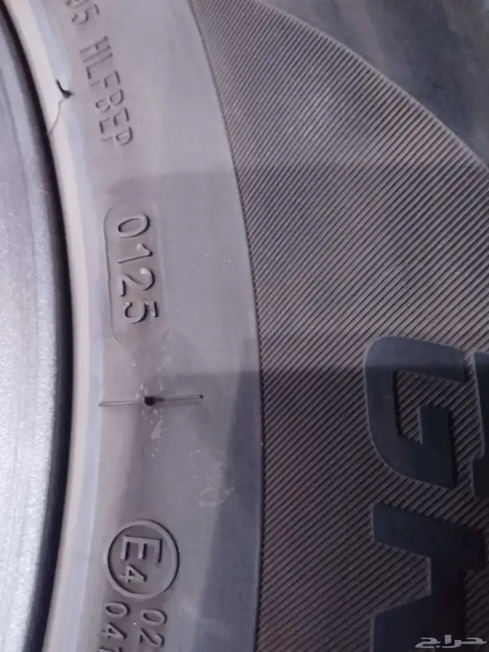 جنوط برايد خمسه مسمار بكفرات صيني دعسة الدنلوب 5