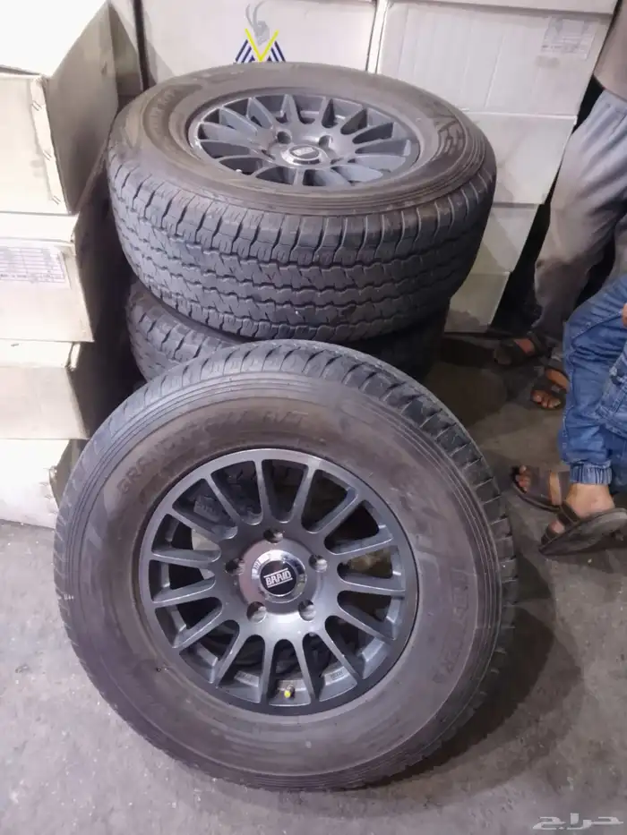 جنوط برايد خمسه مسمار بكفرات صيني دعسة الدنلوب 2