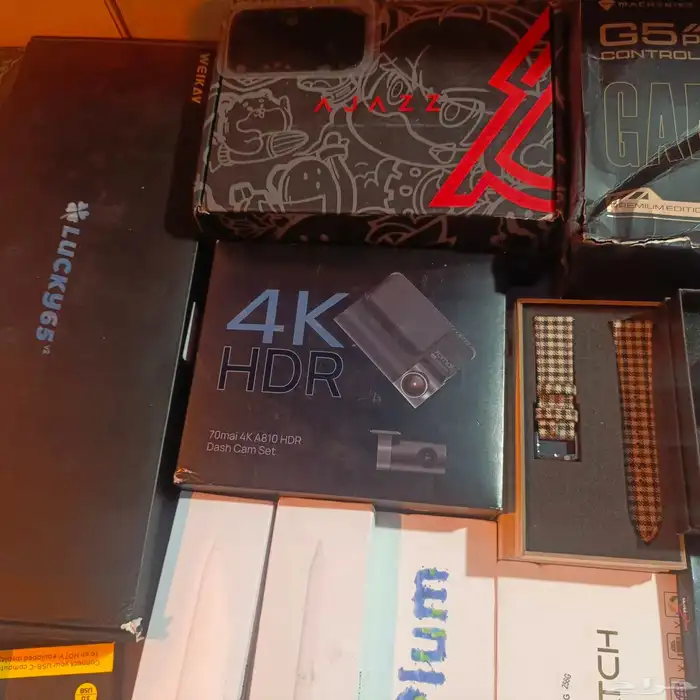 داش كام شاومي 4K  كيبرد مع موس مع جراب ايباد  شاشه 0