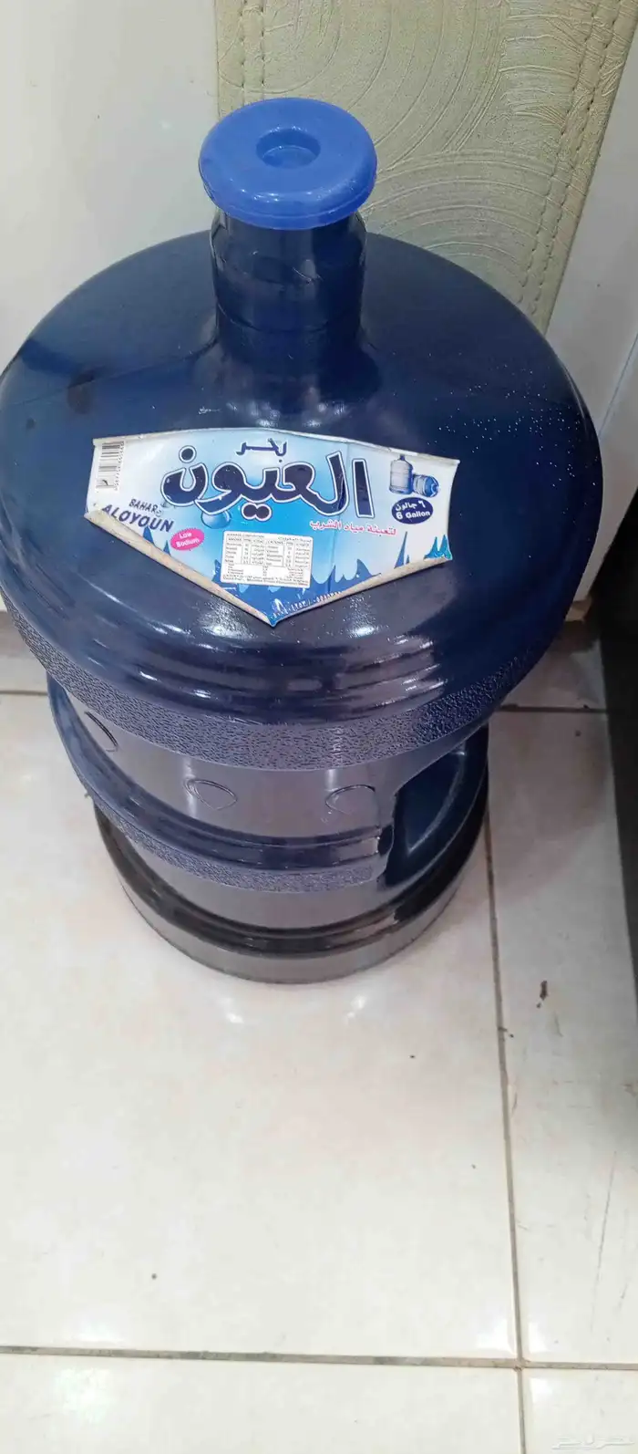 يوجد عدد 5 قوارير مياه سعر الحبه 25ريال 0