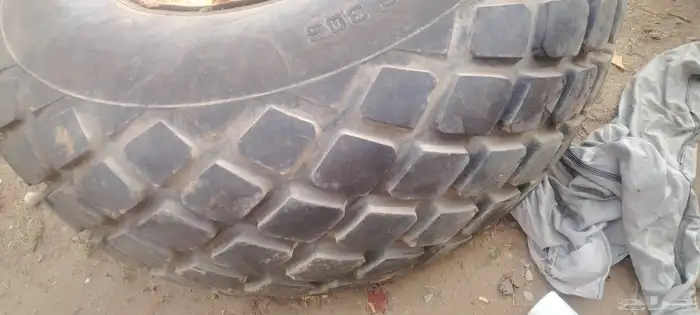 كفرات مع جنط مستعمل نضيف رصاصه 23 1 26 0