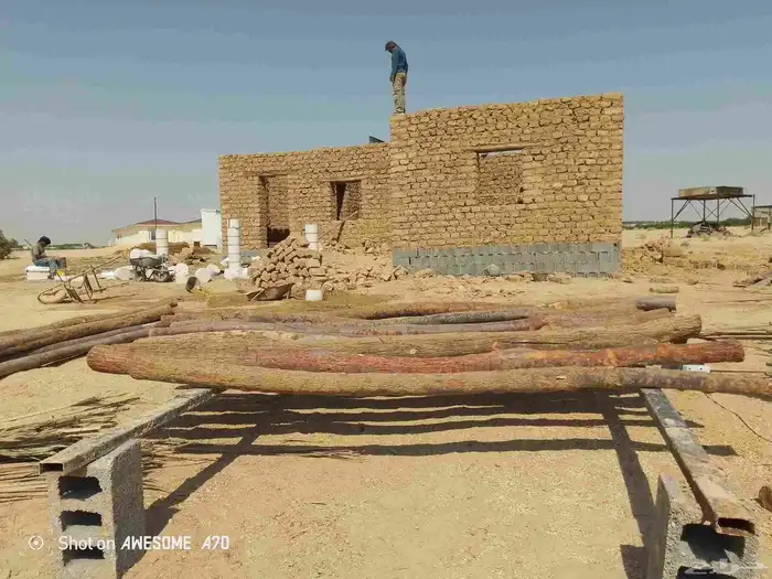 مقاول مباني تراثيه حجر وطين وأسقف من خشب الاثل وتليوست وترمي 4