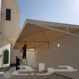 حداد مستودعات مظلات سواتر 4