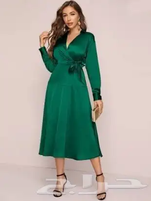 فستان اخضر 1