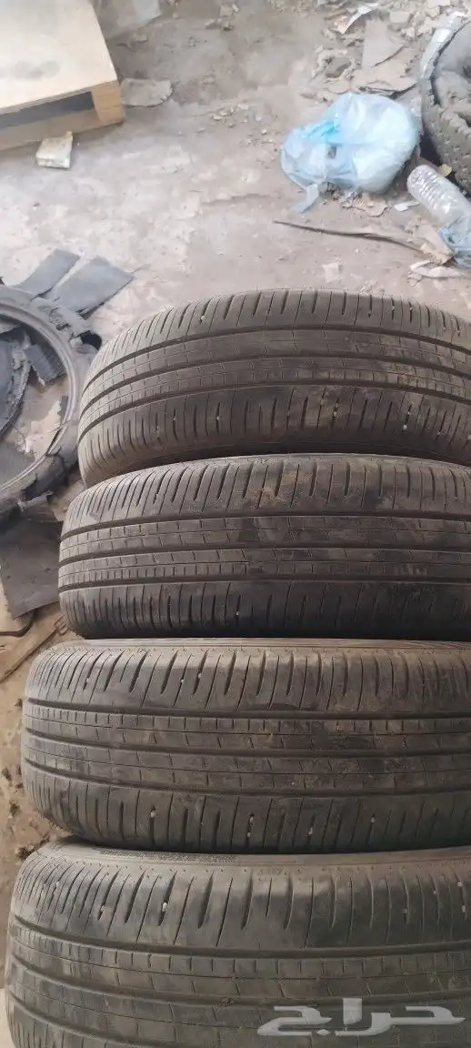 كفرات دنلوب 195 65 15 تاريخ 24 كامري كورلا اكسنت الانترا 7