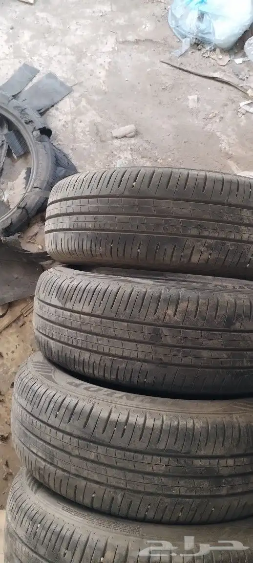 كفرات دنلوب 195 65 15 تاريخ 24 كامري كورلا اكسنت الانترا 8