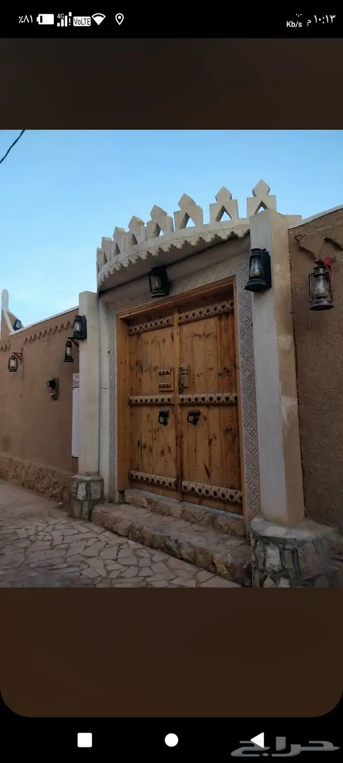 بناء بيوت طين 4