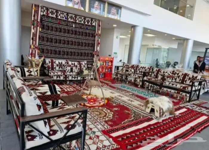 تاجير جلسات شعبيه ومركاز واركان شعبيه لليوم الوطني السعودي 9 4