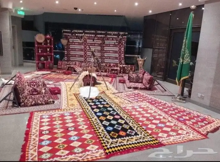 تاجير جلسات شعبيه ومركاز واركان شعبيه لليوم الوطني السعودي 9 3