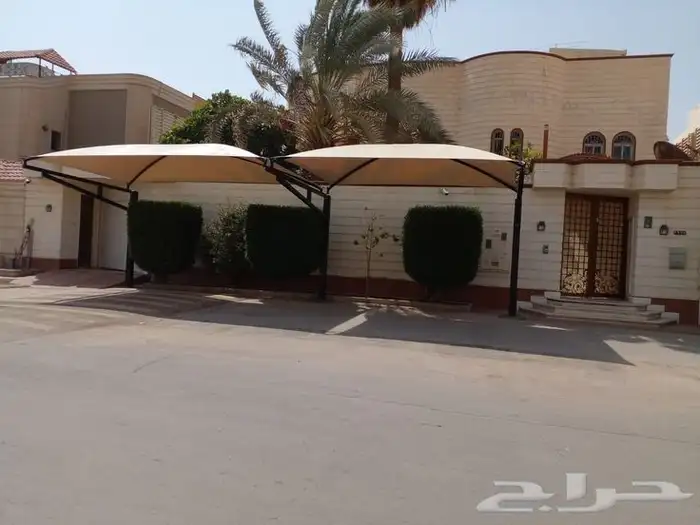 تركيب مظلات مواقف للسيارات 1