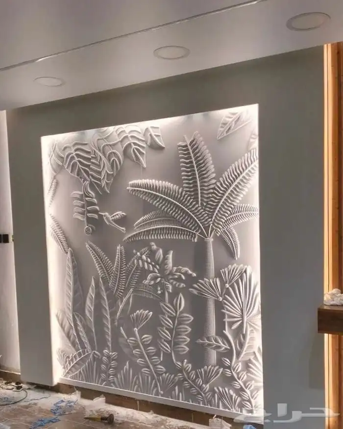 ديكورات الدمام الخبر القطيف بديل خشب بديل رخام فوم ورق 1