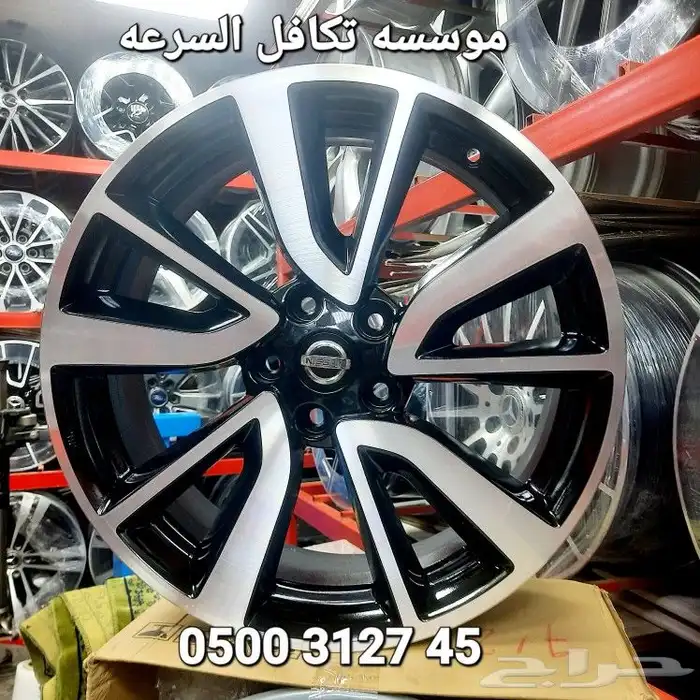 جنوط نيسان اكسترا يل اصلي وكاله مقاس 19 0